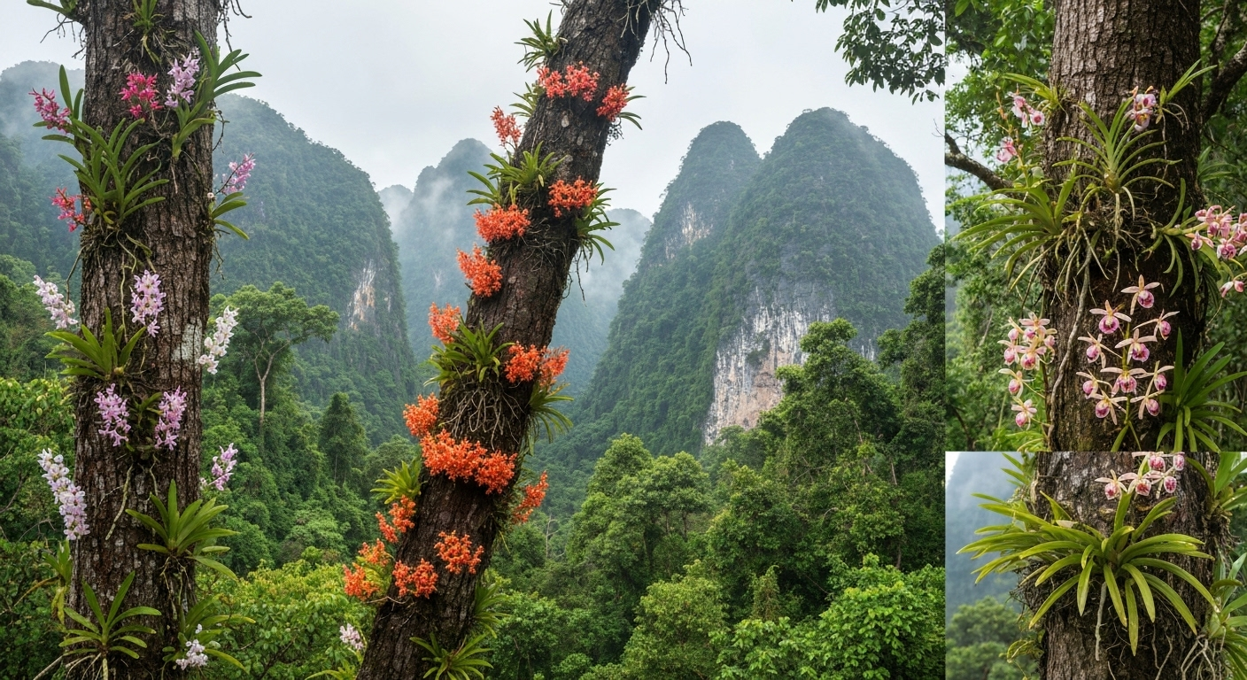 Bức tranh đa dạng của lan rừng Việt Nam, kho báu thiên nhiên quý giá.
