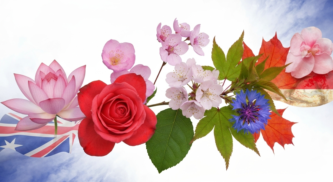 Quốc hoa của các nước là biểu tượng sống động, kết nối văn hóa và tinh thần dân tộc.